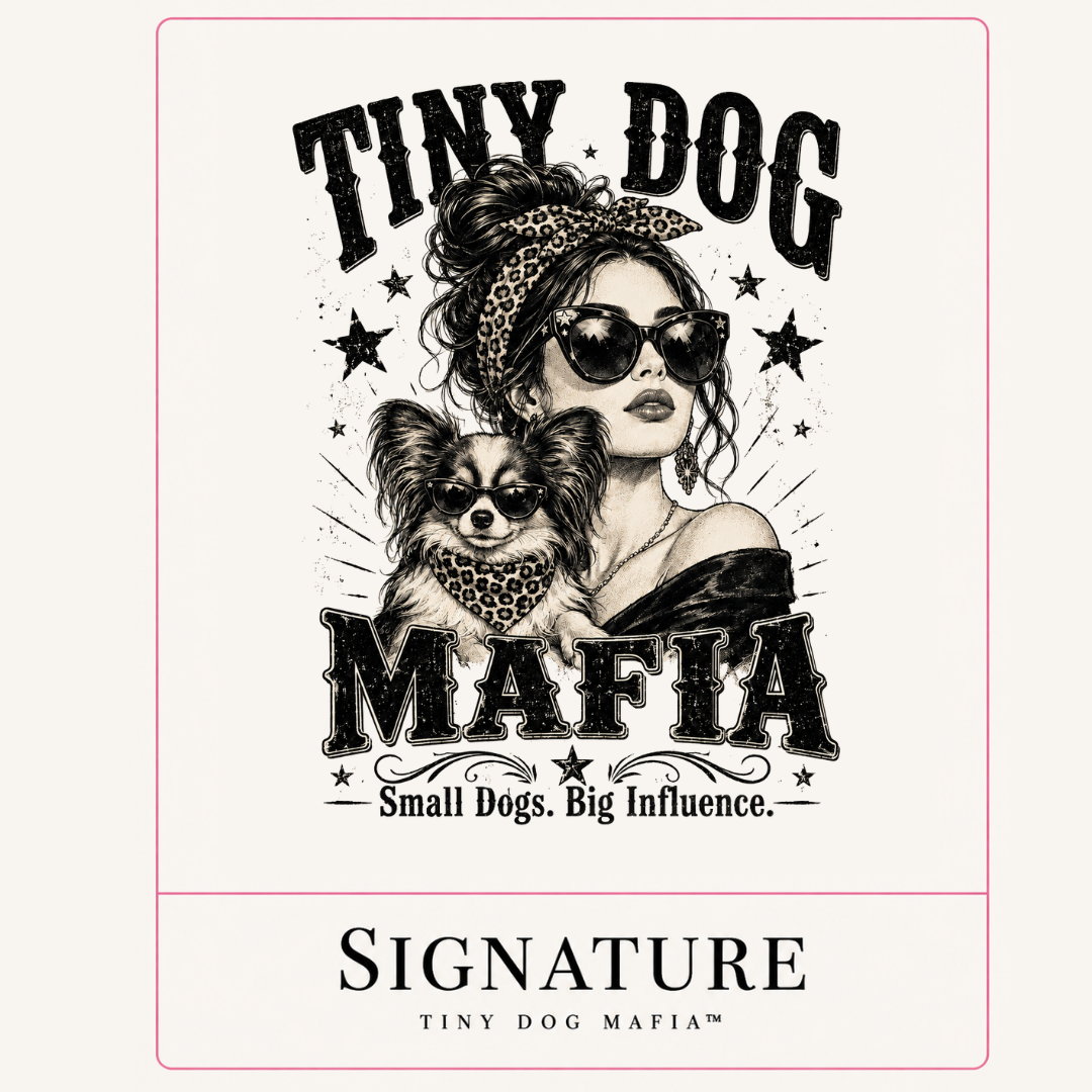 Tiny Dog Mafia Signature T-Shirt or V-Neck
