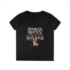 Chihuahu Long Hair Light - V-Neck Tee