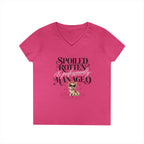 Chihuahu Long Hair Light - V-Neck Tee