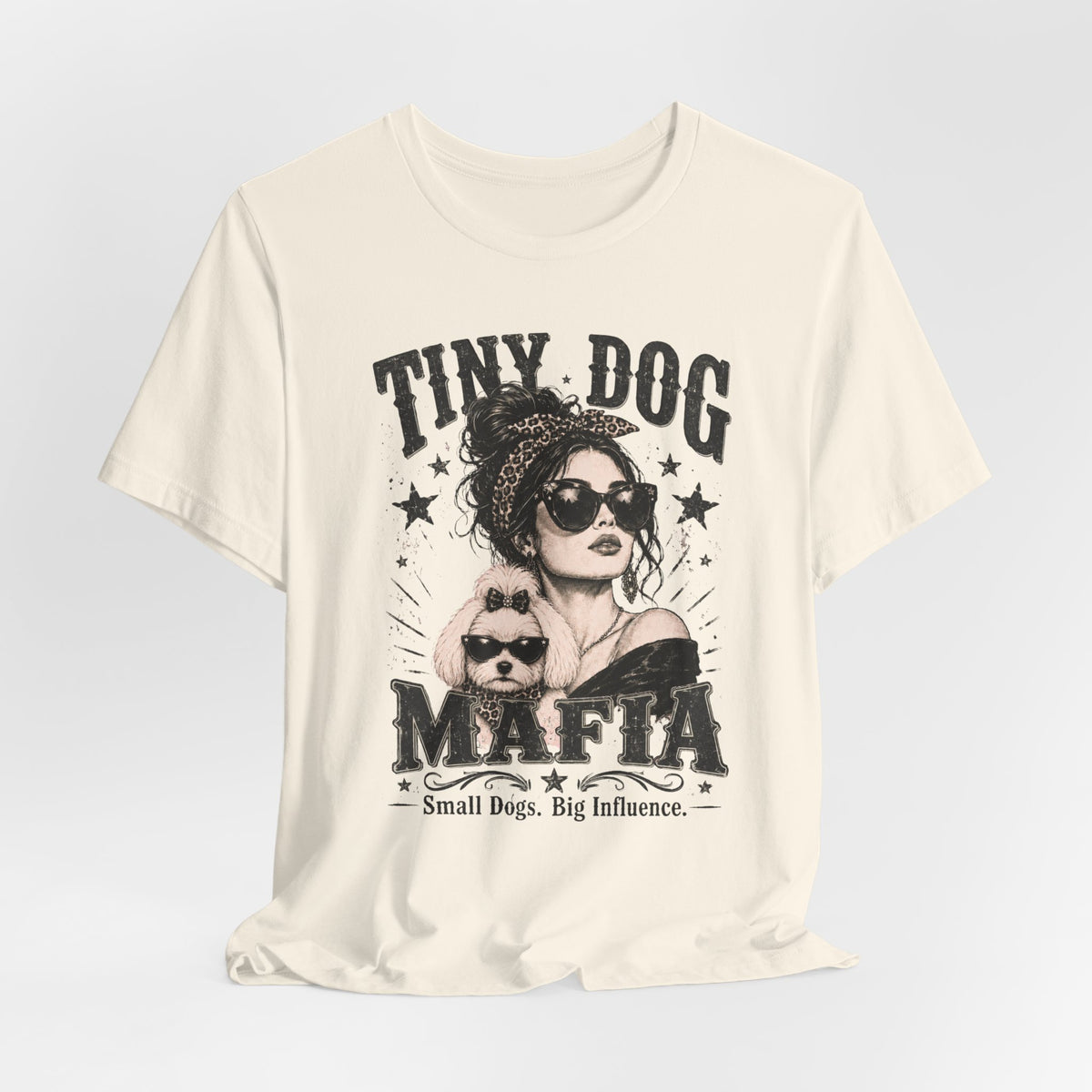 Maltese (bow) | Signature Brunette T-Shirt