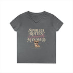 Chihuahu Long Hair Light - V-Neck Tee