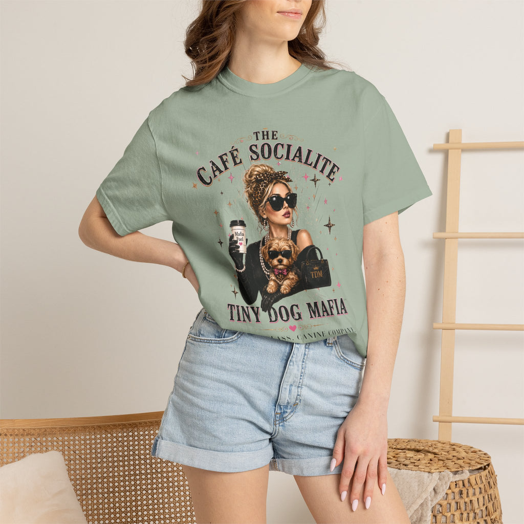 Yorkiepoo | Cafe Socialite T-Shirt