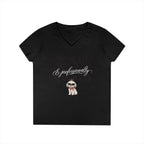 Shih Tzu White - V-Neck Tee
