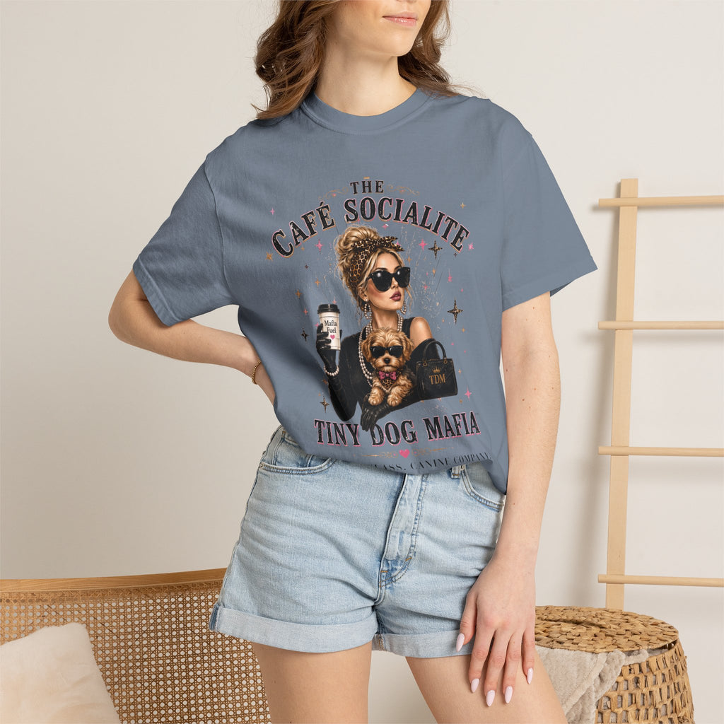 Yorkiepoo | Cafe Socialite T-Shirt