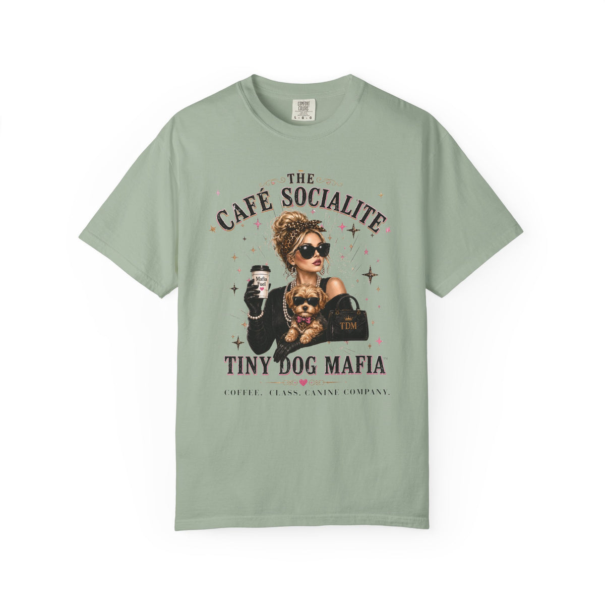 Yorkiepoo | Cafe Socialite T-Shirt