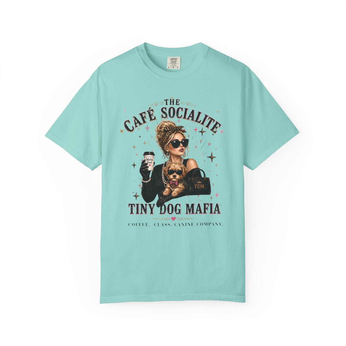 Yorkiepoo | Cafe Socialite T-Shirt