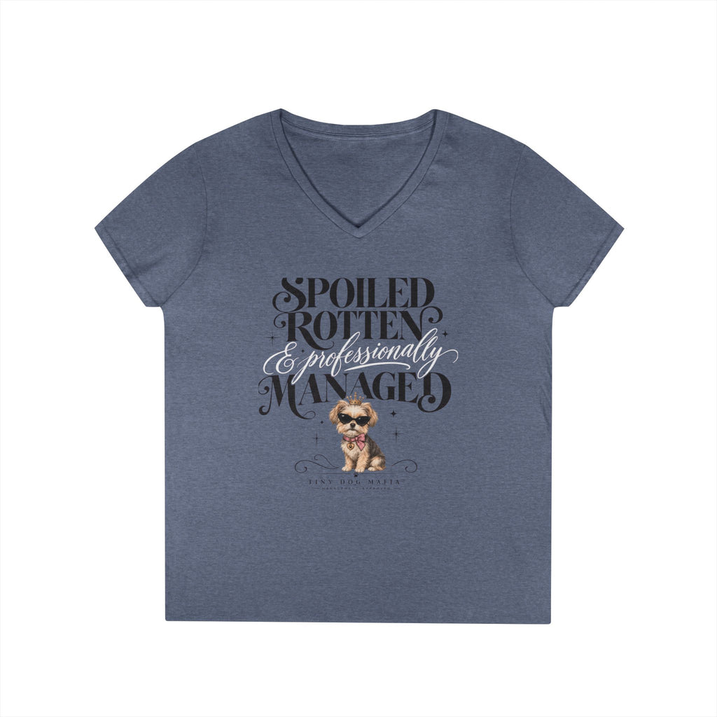 Morkie - V-Neck Tee