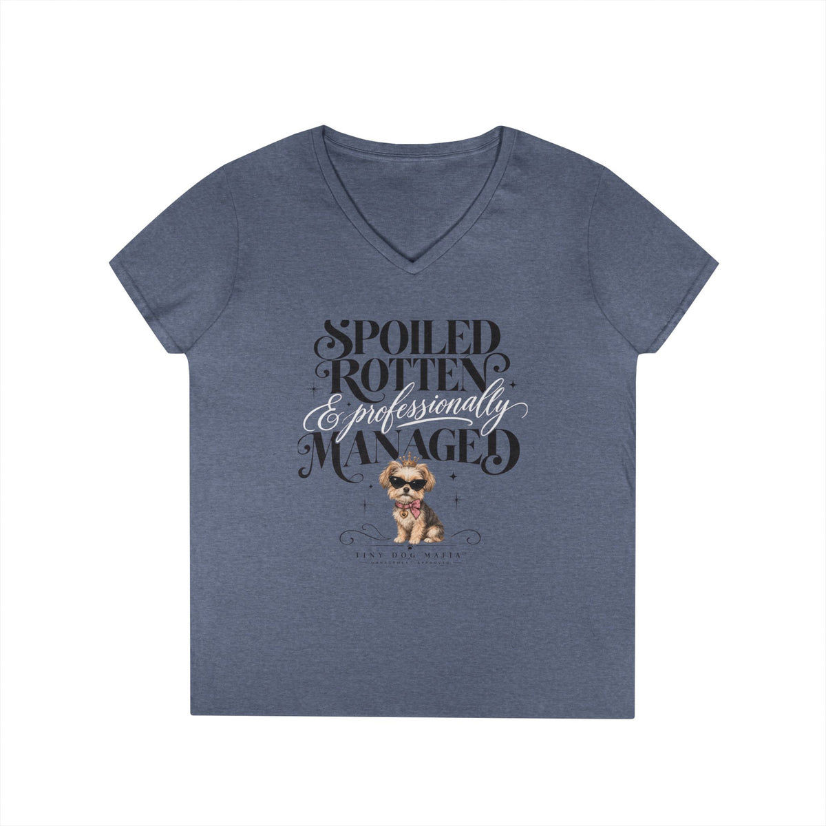 Morkie - V-Neck Tee