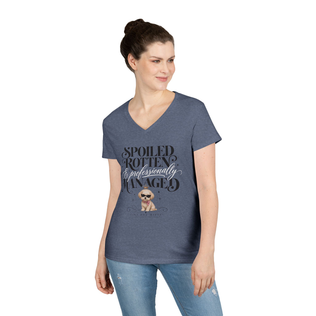 Maltipoo - V-Neck Tee