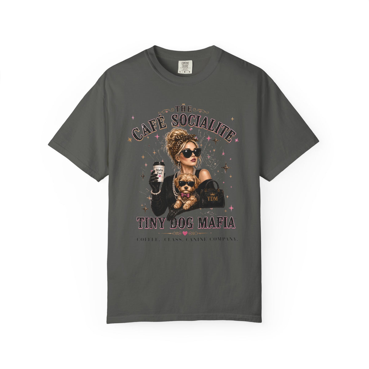Yorkiepoo | Cafe Socialite T-Shirt