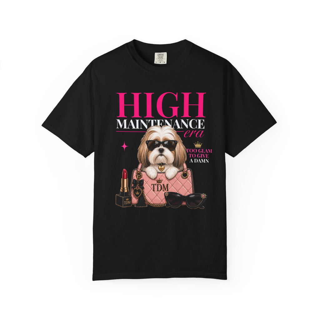 Shih Tzu Gold/White | High Maintenance Era T-Shirt