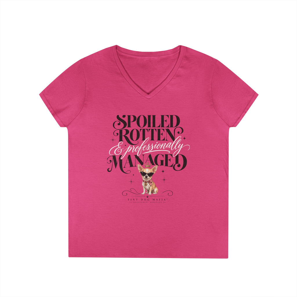 Chihuahua Short Light - V-Neck Tee