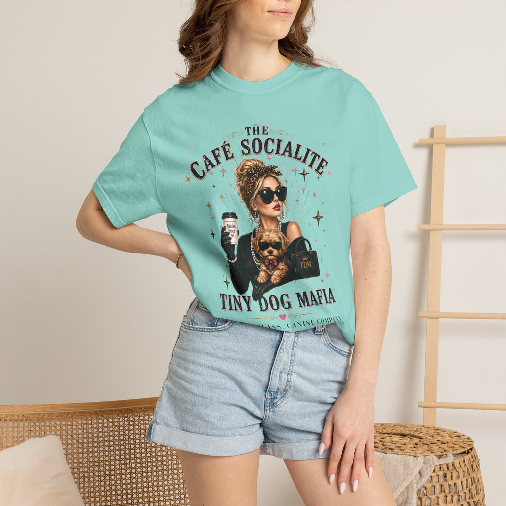 Yorkiepoo | Cafe Socialite T-Shirt