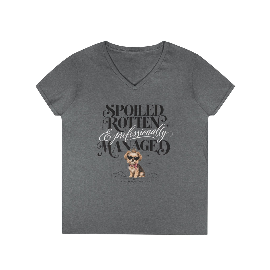 Morkie - V-Neck Tee