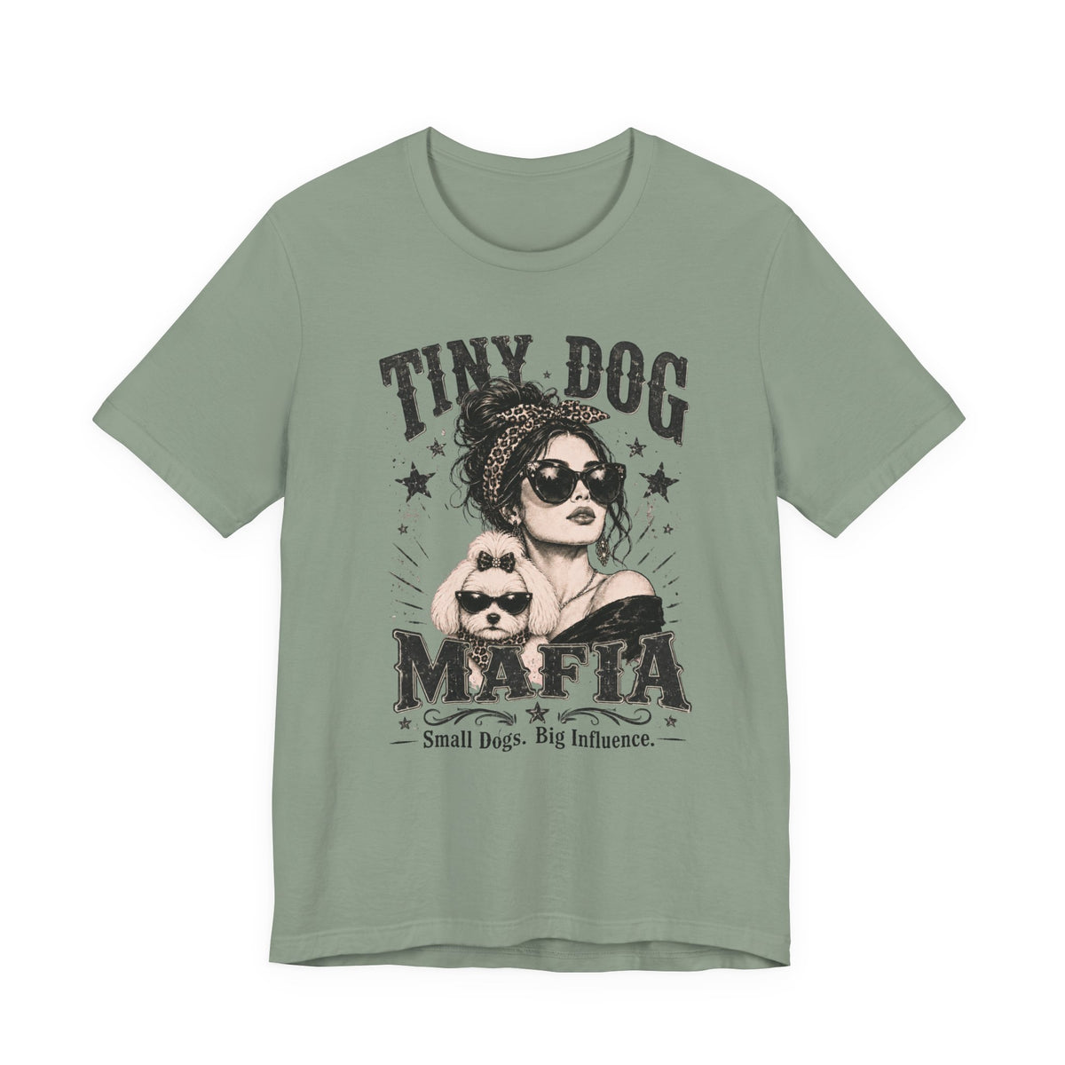 Maltese (bow) | Signature Brunette T-Shirt