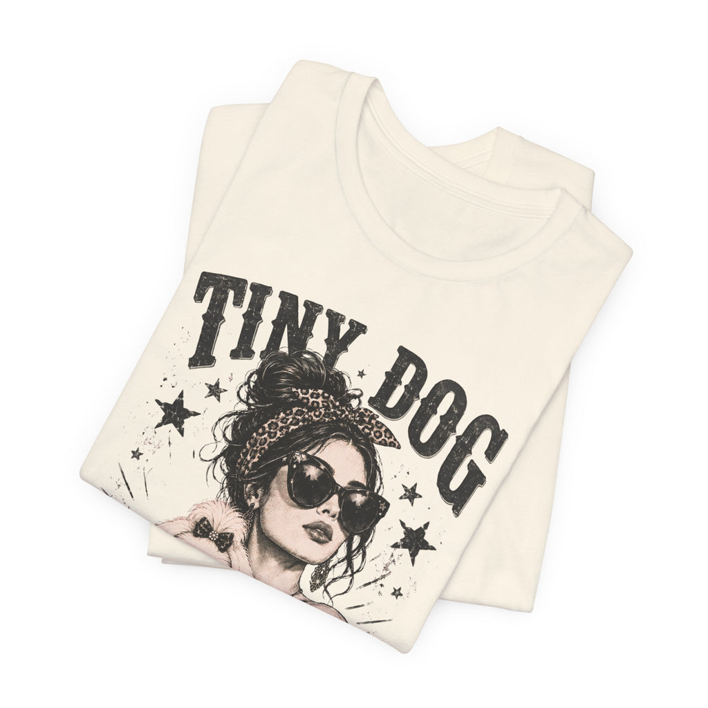 Maltese (bow) | Signature Brunette T-Shirt