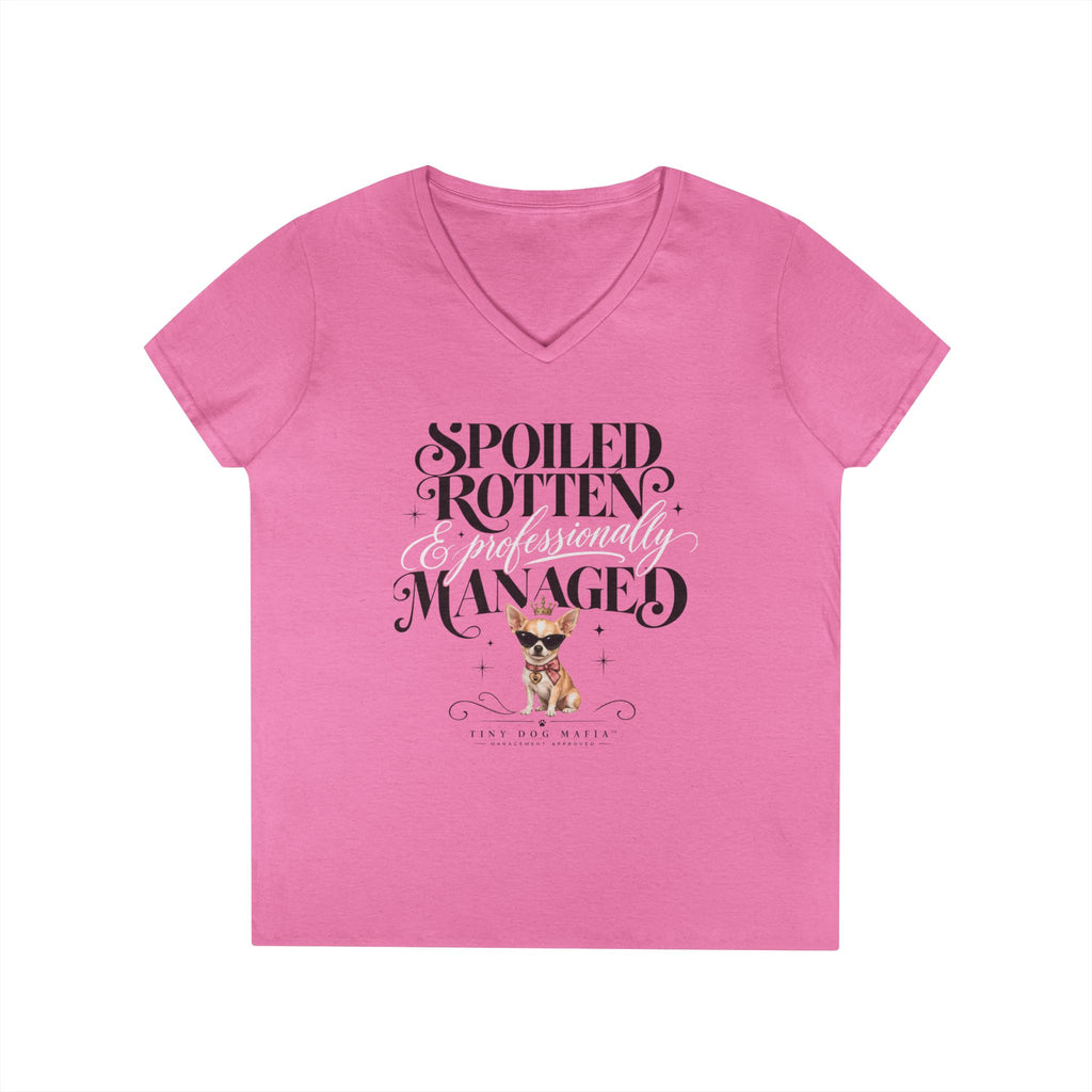 Chihuahua Short Light - V-Neck Tee