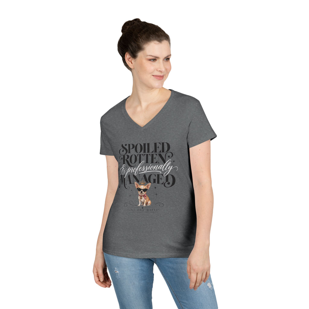 Chihuahua Short Light - V-Neck Tee
