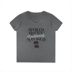 Shih Tzu Black - V-Neck Tee