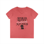Shih Tzu Black - V-Neck Tee