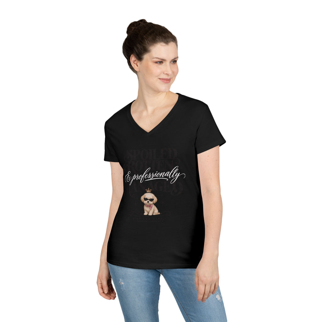 Maltipoo - V-Neck Tee