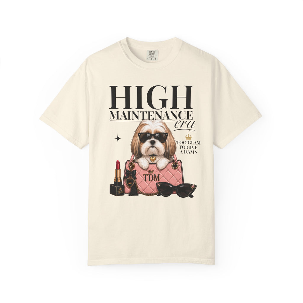 Shih Tzu Gold/White | High Maintenance Era T-Shirt