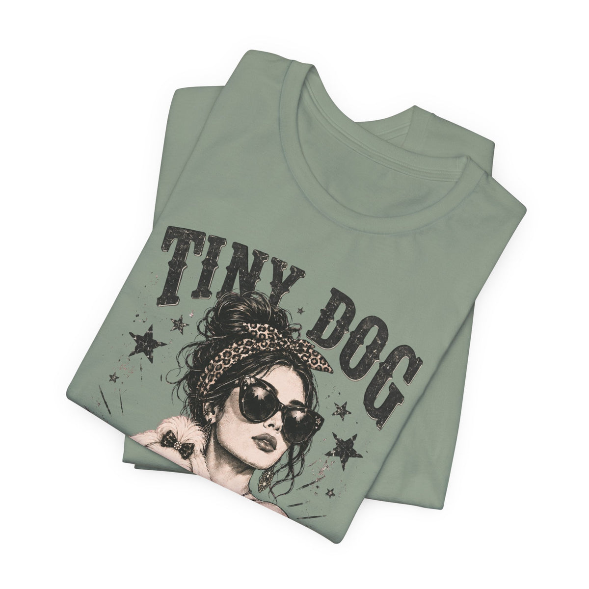 Maltese (bow) | Signature Brunette T-Shirt