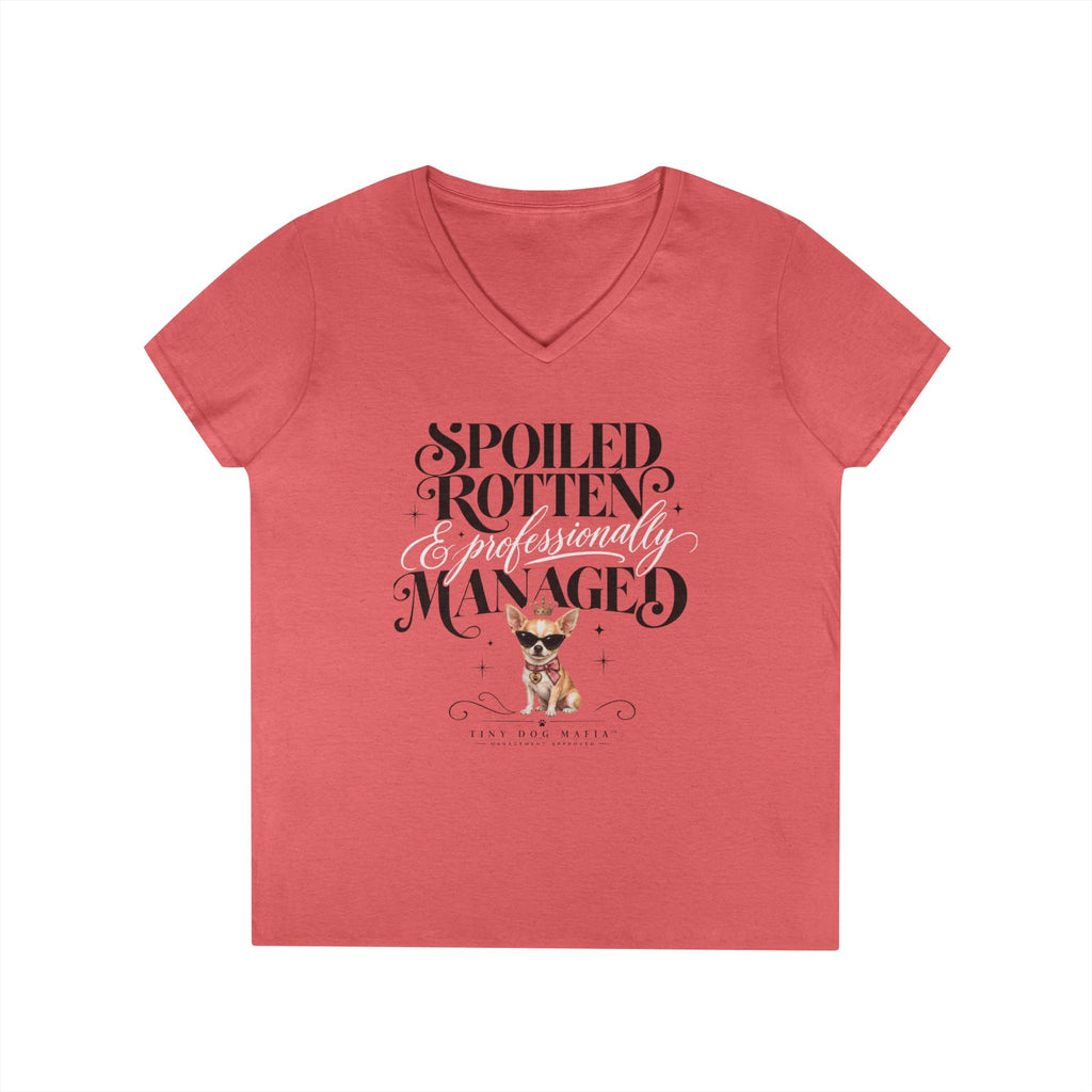 Chihuahua Short Light - V-Neck Tee