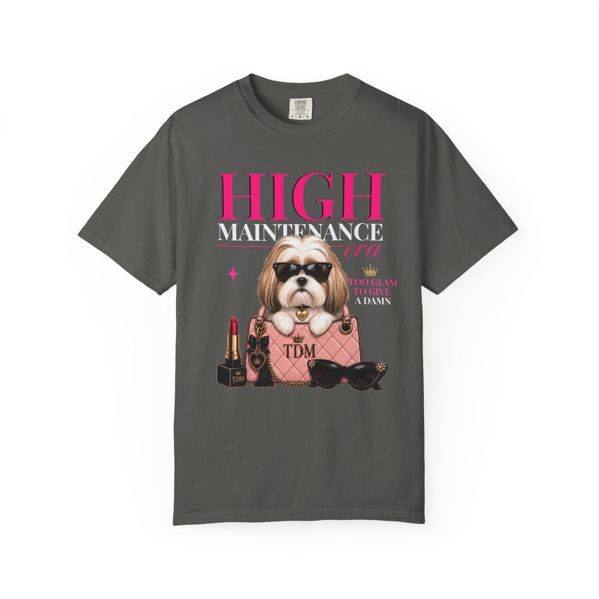 Shih Tzu Gold/White | High Maintenance Era T-Shirt
