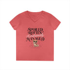 Chihuahu Long Hair Light - V-Neck Tee