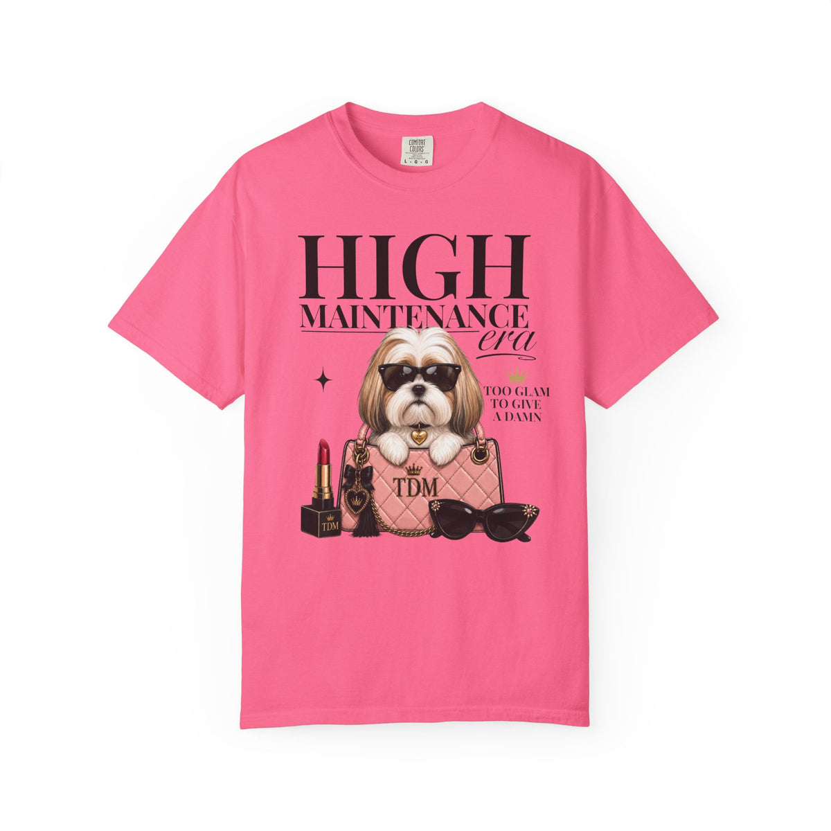 Shih Tzu Gold/White | High Maintenance Era T-Shirt