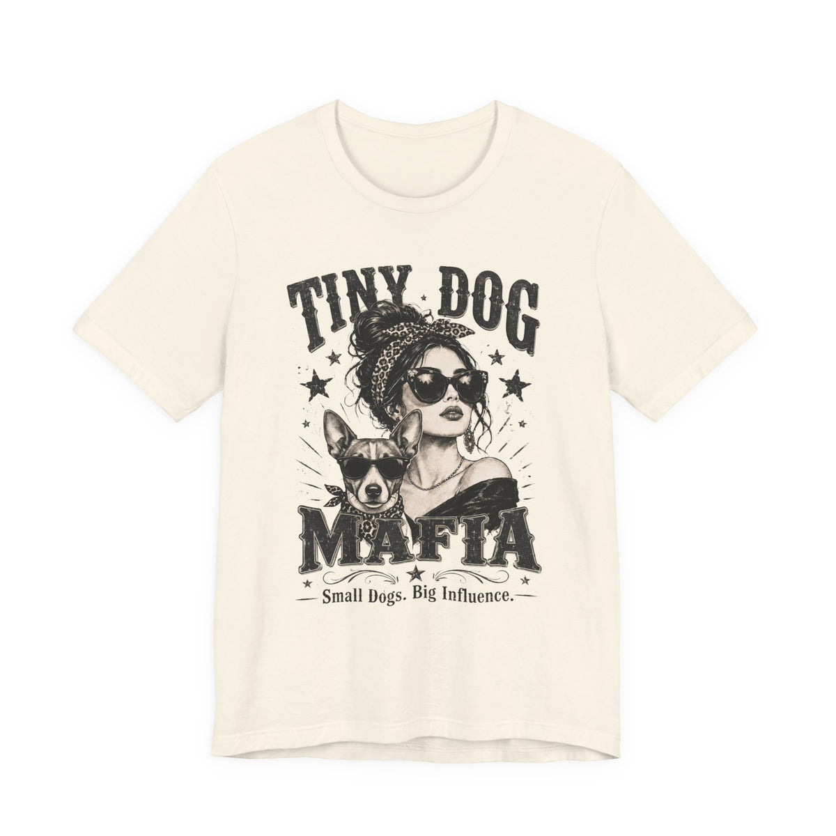 Jack Russell (prick ears) | Signature Brunette T-Shirt
