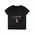 Morkie - V-Neck Tee