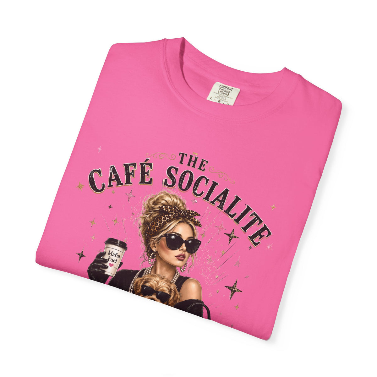 Yorkiepoo | Cafe Socialite T-Shirt