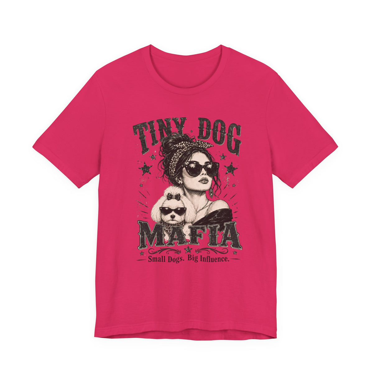 Maltese (bow) | Signature Brunette T-Shirt