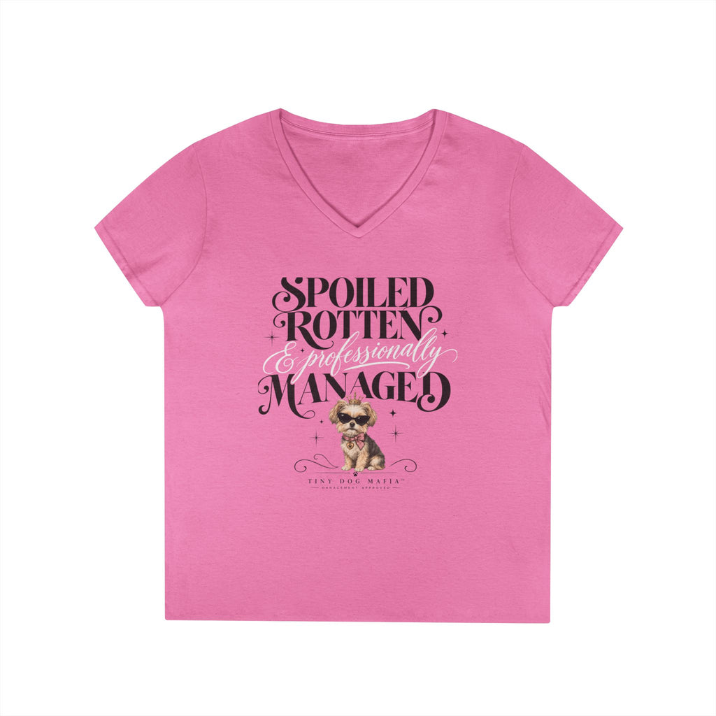 Morkie - V-Neck Tee