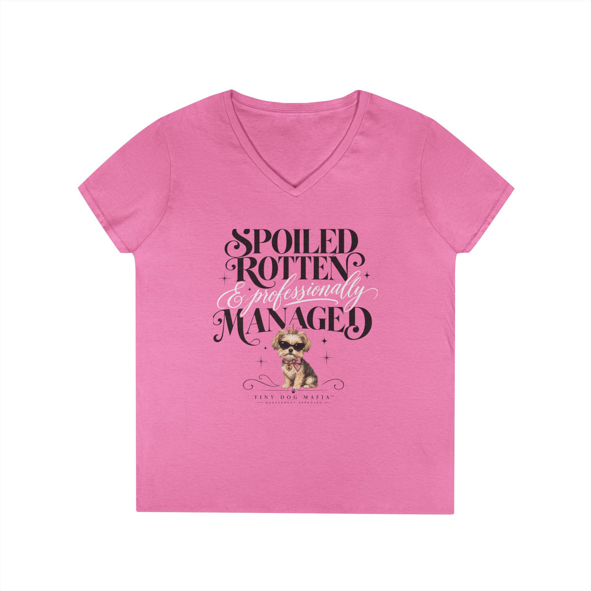Morkie - V-Neck Tee