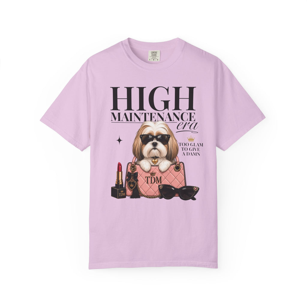 Shih Tzu Gold/White | High Maintenance Era T-Shirt