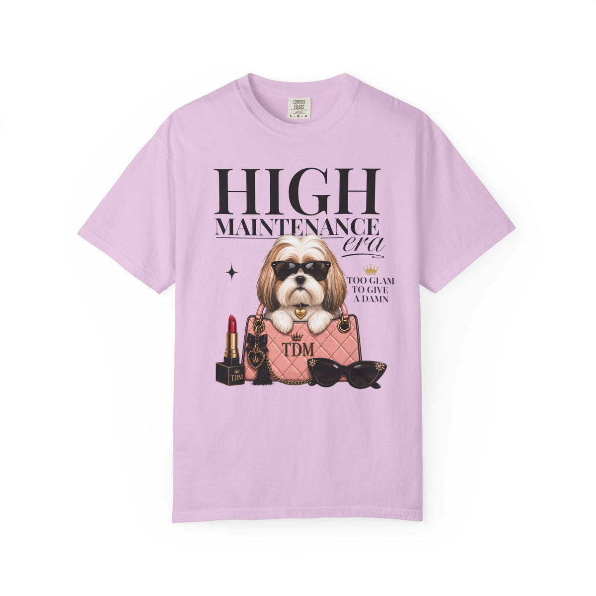 Shih Tzu Gold/White | High Maintenance Era T-Shirt