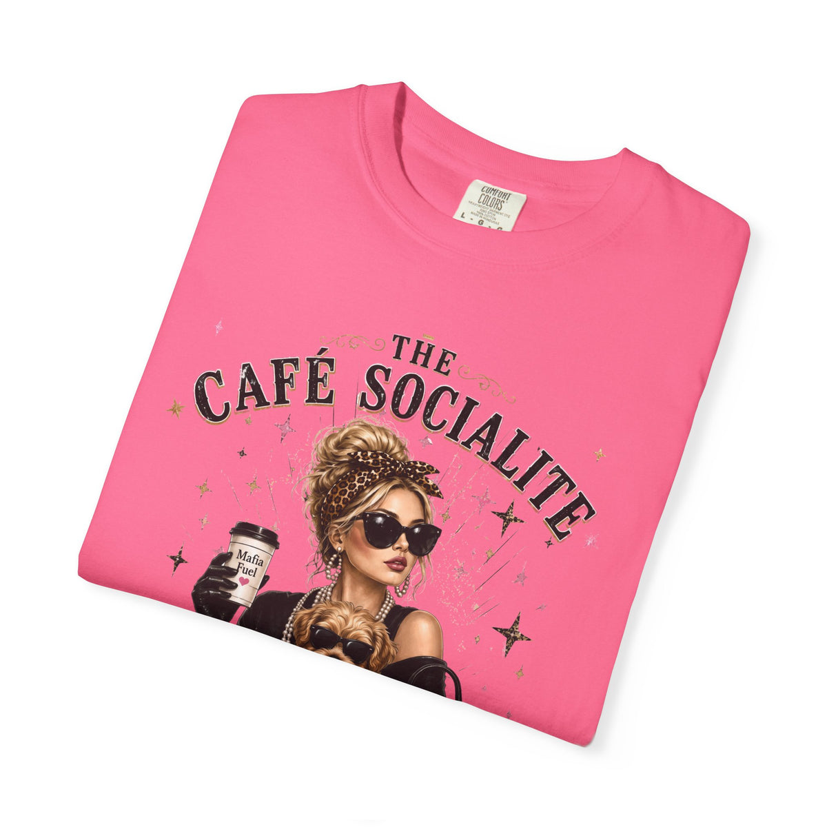 Yorkiepoo | Cafe Socialite T-Shirt