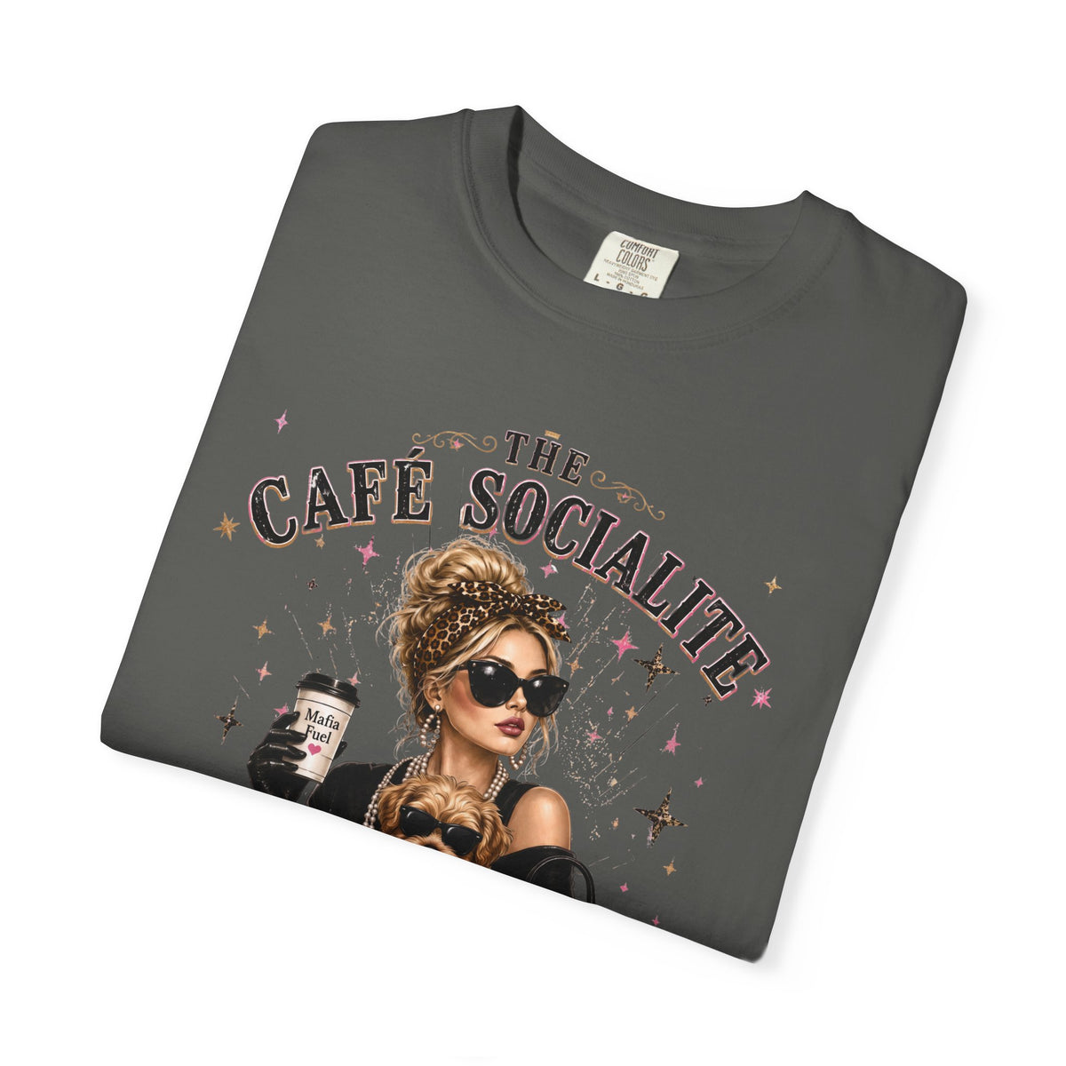 Yorkiepoo | Cafe Socialite T-Shirt