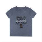 Shih Tzu Black - V-Neck Tee