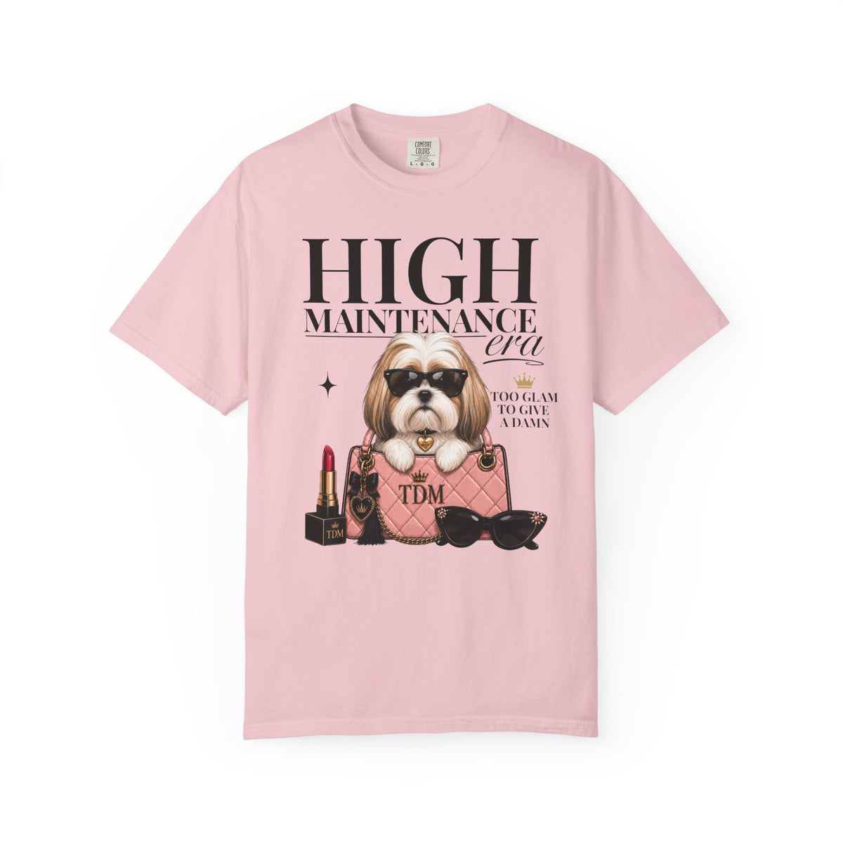 Shih Tzu Gold/White | High Maintenance Era T-Shirt