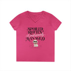 Shih Tzu White - V-Neck Tee