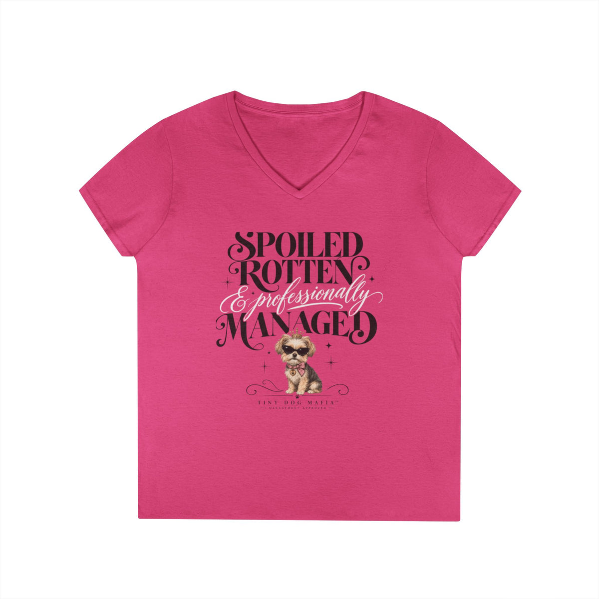 Morkie - V-Neck Tee