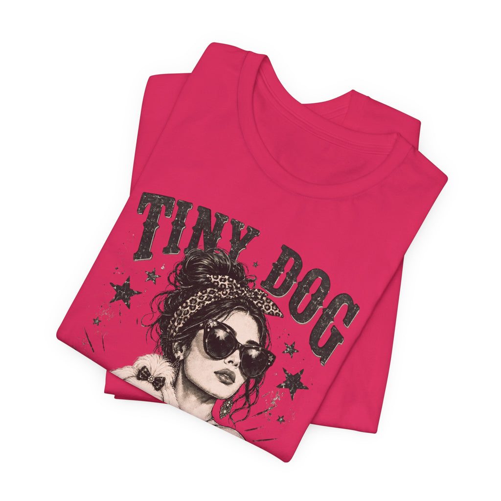 Maltese (bow) | Signature Brunette T-Shirt