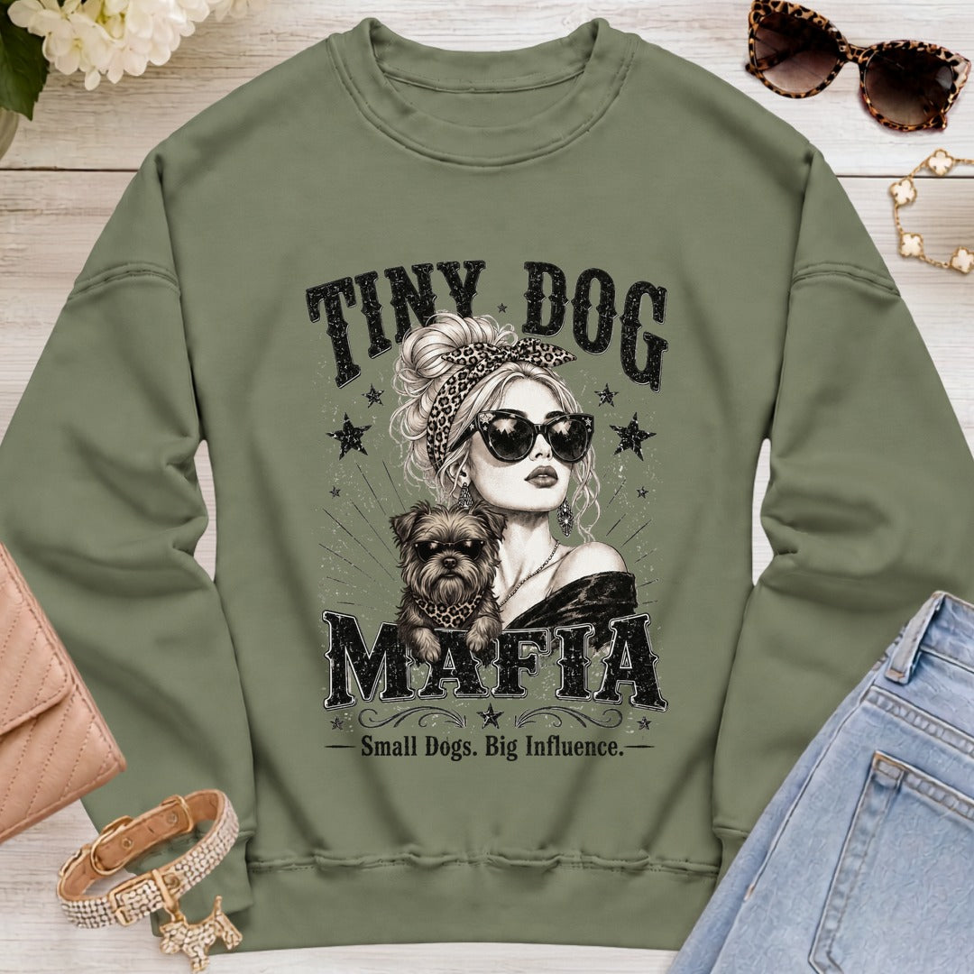 Affenpinscher - Signature | Blondie Sweatshirt - Military Green
