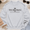 Personalized - My Little Boss Names on Sleeve Sweatshirt