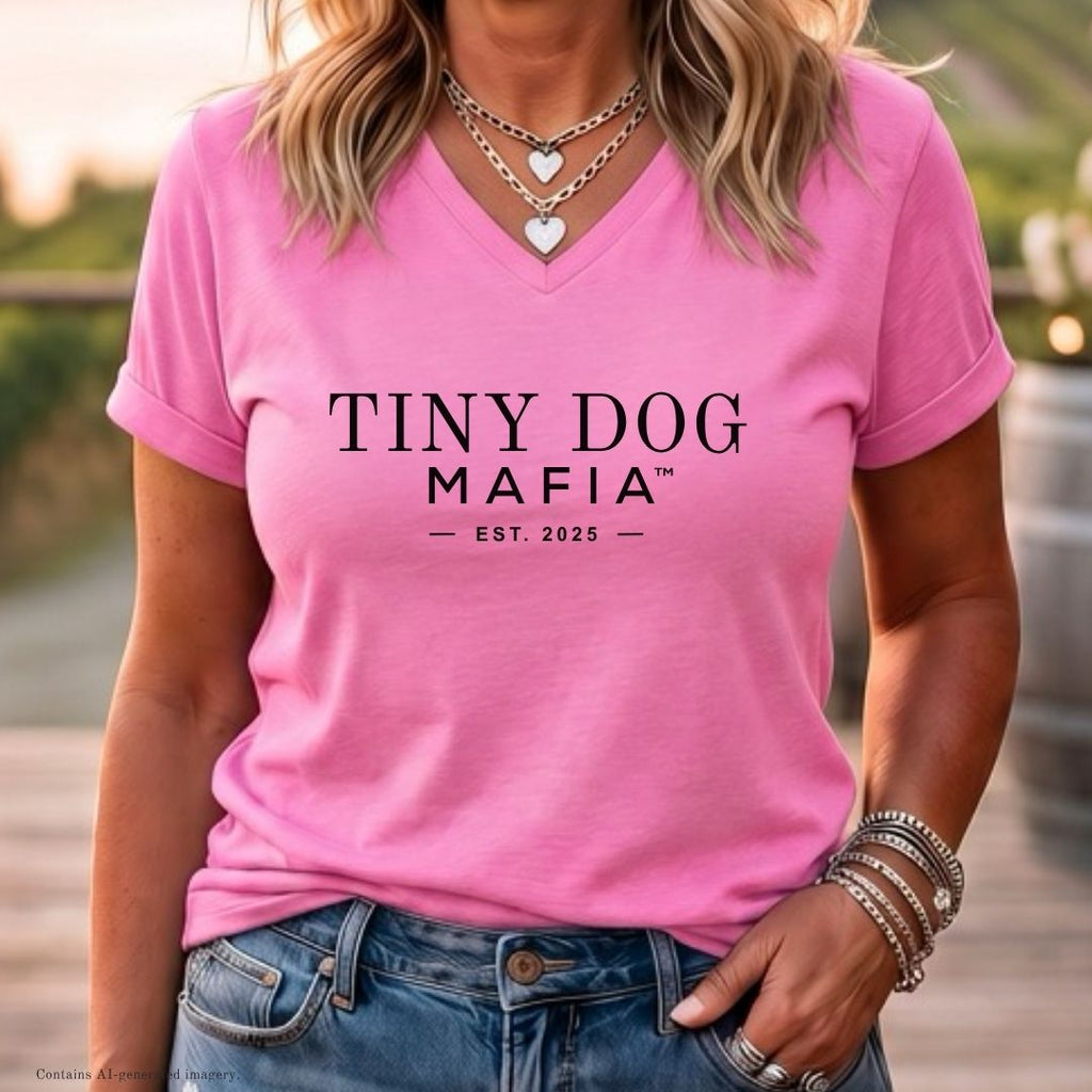 Founding Family v2 | Tiny Dog Mafia V-Neck