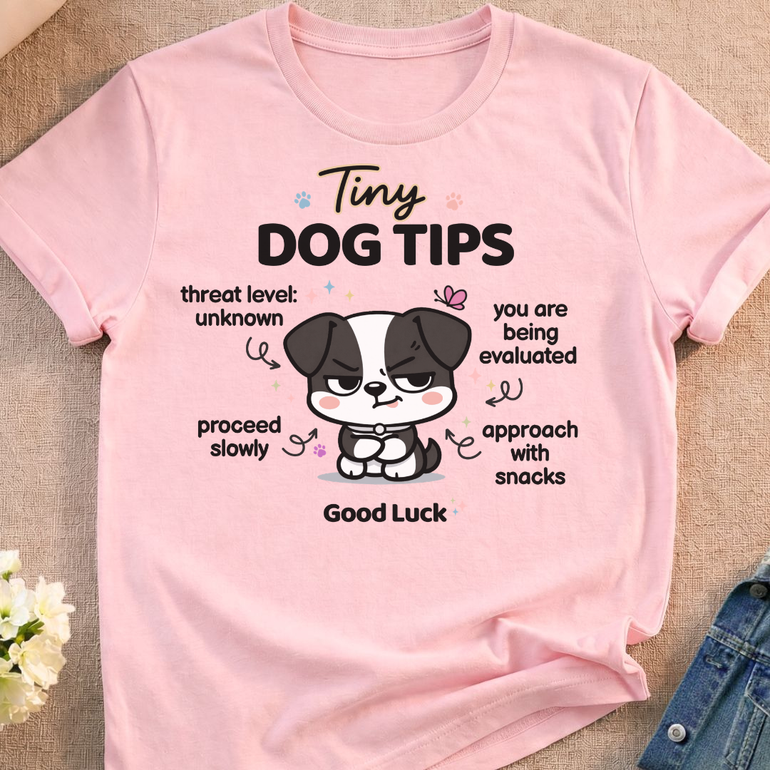 Tiny Dog Tips T-Shirt